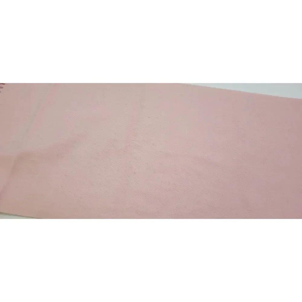 L7) Women Pink Fringed Tassel Fringed Winter Scarf 62